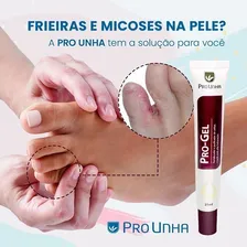 Pro Unha kit 2 pro gel 25ml fortalecedor e purificador de unha e pele Foto mini 4