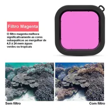 Proaventura Filtro Mergulho Magenta Para Câmeras Gopro 8 Foto mini 4