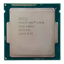 Processador 1150 Core I3 4160 3.6ghz/3mb S/ Cooler Oem Intel Foto  mini 1