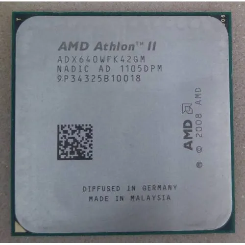 Processador AMD Athlon II X4 640 ADX640WFK42GM de 4 nĂșcleos e 3GHz de frequĂȘncia Foto 1