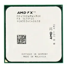 Processador AMD FX 4-Core Black FX-4100 FD4100WMGUSBX de 4 núcleos e 3.8GHz de frequência Foto mini  2