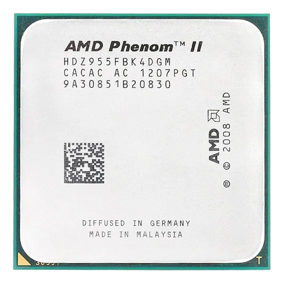 Processador Amd Phenom Ii X4 955 Black Edition 125W De 4 NĂșcleos E 3.2ghz De FrequĂȘncia Foto 1