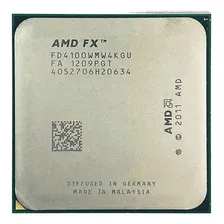 Processador de CPU sem ventoinha Hegem Amd Fx4100 Fx4100 Fx 4100 de 3,6 Ghz Quad-core Quad-thread FD4100WMW4kgu Socket Am3+ Foto  mini 1