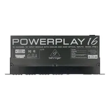 Processador De Sinal Behringer Powerplay P16-i Ultranet Foto mini 4