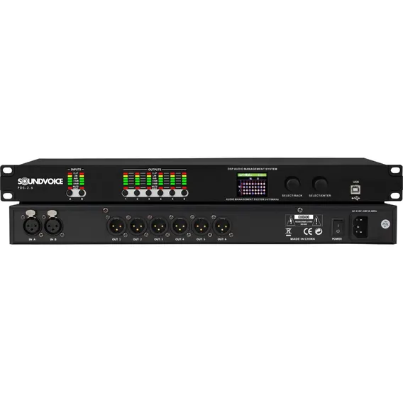 Processador Digital Pds-2.6 Soundvoice Foto 1