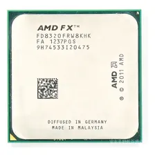 Processador gamer AMD FX 8-Core Black FX-8320 FD8320FRW8KHK de 8 nĂșcleos e 4GHz de frequĂȘncia Foto mini 3