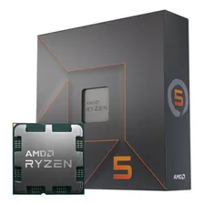 Processador gamer AMD Ryzen 5 Ryzen 5 7600X Ryzen 5 7600x de 6 núcleos e com gráfica integrada Foto  mini 1