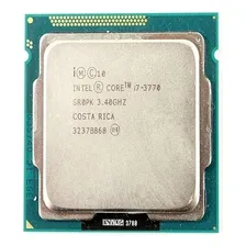 Processador gamer Intel Core i7-3770 CM00 de 4 núcleos e 3.9GHz de frequência com gráfica integrada Foto mini  2