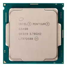 Processador gamer Intel Pentium Gold G5400 BX80684G5400 de 2 nĂșcleos e 3.7GHz de frequĂȘncia com grĂĄfica integrada Foto mini 1