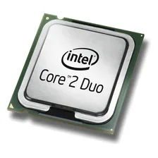 Processador Intel Core 2 Duo T8300 BX80577T8300 de 2 nĂșcleos e 2.4GHz de frequĂȘncia Foto mini 2