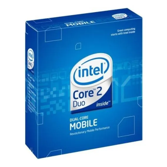 Processador Intel Core 2 Duo T8300 BX80577T8300 de 2 nĂșcleos e 2.4GHz de frequĂȘncia Foto 1