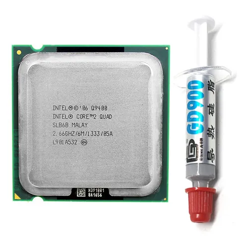 Processador Intel Core 2 Quad Q9400 + Pasta Térmica Seringa Foto 1