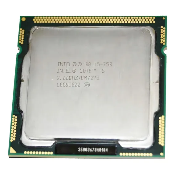 Processador Intel Core i5-750 BX80605I5750 de 4 nĂșcleos e 3.2GHz de frequĂȘncia Foto 1
