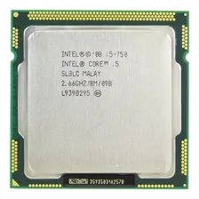 Processador Intel Core i5-750 BX80605I5750 de 4 nĂșcleos e 3.2GHz de frequĂȘncia Foto mini 3