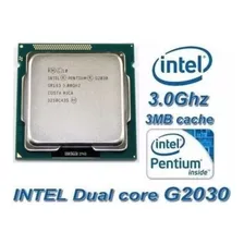 Processador Intel Pentium G2030 CM00 de 2 nĂșcleos e 3GHz de frequĂȘncia com grĂĄfica integrada Foto mini 2