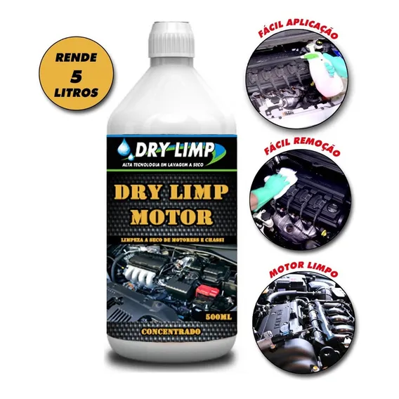 Produto Lavagem A Seco - Limpa Motor 500ml Desengraxante Foto 1