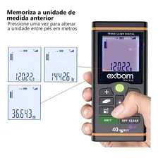 Profissional Distancia Trena Digital Laser 40 Metros . Foto mini 4