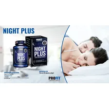 Profit Night Plus - Triptofano 860mg - 60caps - Sem sabor Foto mini 4