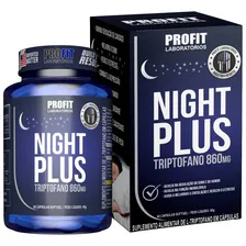 Profit Night Plus - Triptofano 860mg - 60caps - Sem sabor Foto mini 2