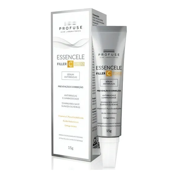 Profuse Essencele Filler c Olhos Serum Antirrugas Facial - 15g Foto 1