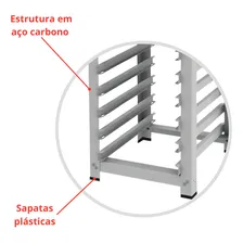Progás Suporte Mesa Apoio Progas Para Forno Prp 004 Desmontável Inox Foto mini 4