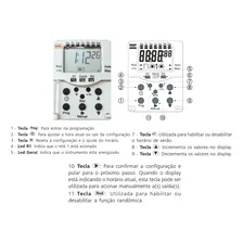 Programador Timer Horário Bwt-40hr 100-240vca 16a Coel Foto mini 4
