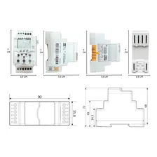 Programador Timer Horário Bwt-40hr 100-240vca 16a Coel Foto mini  2