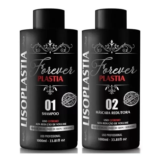 Progressiva Definitiva Lisoplastia Forever Plastia 2x1000ml Foto 1