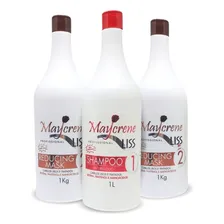 Progressiva Liss 1l S/ Formol Maycrene 1 Shampoo + 2 Ativos Foto  mini 1