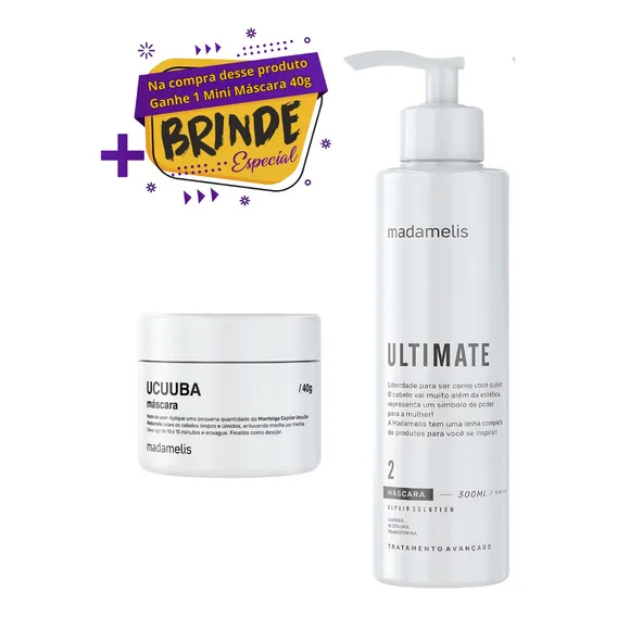Progressiva Madamelis Ultimate Máscara 300ml + Foto 1