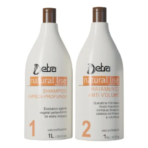 Progressiva Profissional Kit Shampoo + Tratamento Alisamento Foto 1