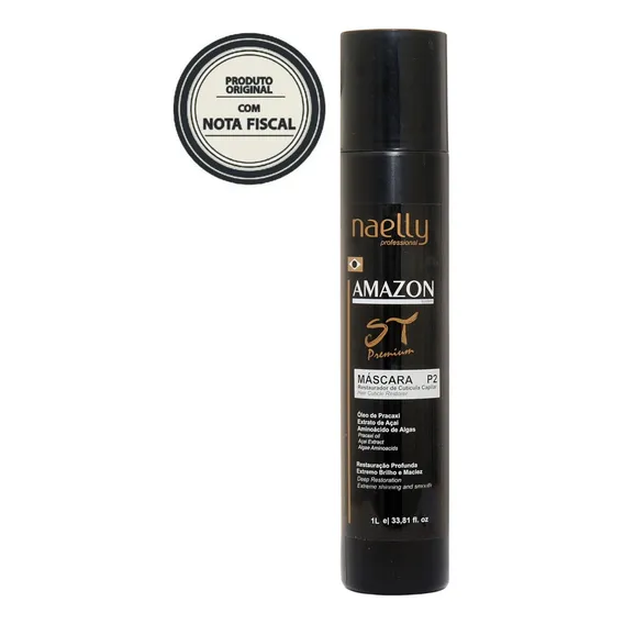 Progressiva Semi Definitiva Naelly Profissional P2 1000ml Foto 1