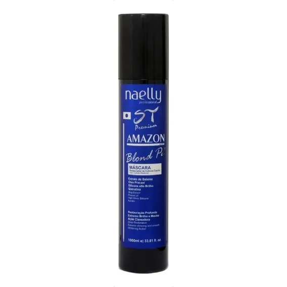 Progressiva, Semi-definitiva NaellySt Premium P2 Blond Para Cabelos Loiros Foto 1