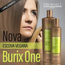 Prohall Escova Progressiva Sem Formol Vegana Burix One 1L Foto mini  3