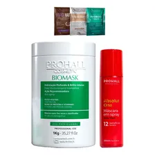 Prohall Kit Biomask 1kg + Absolut One Spray 200ml Foto  mini 1