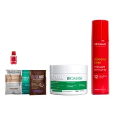Prohall Kit Biomask 300g + Absolut One Spray 200ml Foto mini 1