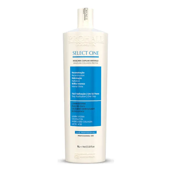 Prohall Select One 1 L - Progressiva Sem Formol Foto 1
