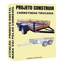 Projeto Carretinha Reboque 2 Eixos Pdf - Trucada P/ Carga Foto mini 1