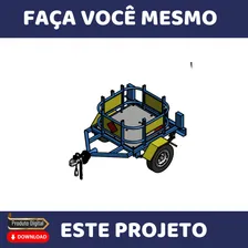 Projeto Construir Reboque De Carretinha Para Moto Gás Em Pdf Foto mini 4
