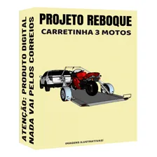 Projeto Reboque Carretinha 3 Motos Plataforma Pdf Detalhado Foto mini 1