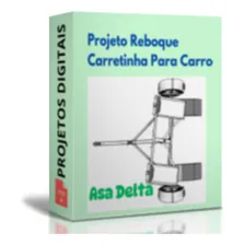 Projeto Reboque Carretinha Para Carro Asa Delta Modelo Foto mini 1