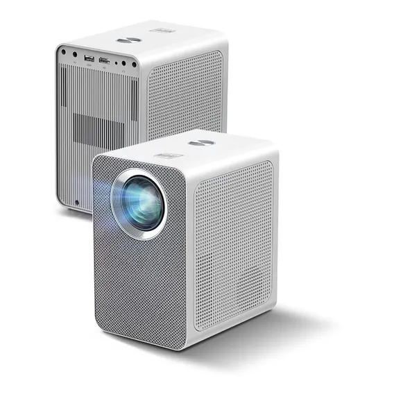 Projetor Aun Et50s Full Hd 1080p Nativo Espelhar Android 9 Cor Branco Foto 1