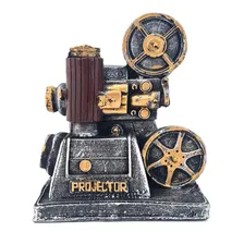 Projetor Cofre Vintage Antigo Decoração Resina ! Foto  mini 1