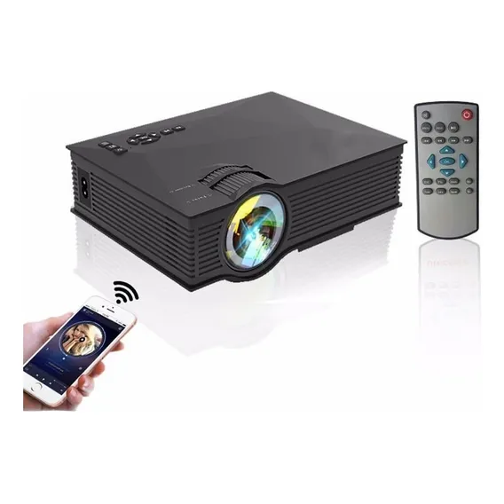 Projetor Unic Uc68 Mini Wifi 1800lm Hdmi Foto 1