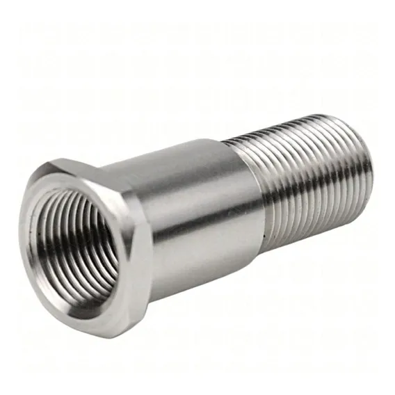 Prolongador Para Torneira De Chopp - Roca G5/8 X 07 Cm Inox Foto 1