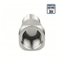 Prolongador Para Torneira De Chopp - Roca G5/8 X 07 Cm Inox Foto mini 3