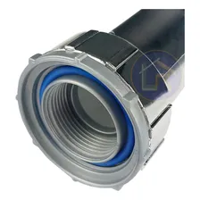 Prolongador Válvula Escoamento Metalizado Pia 100mm Blukit Foto mini 2