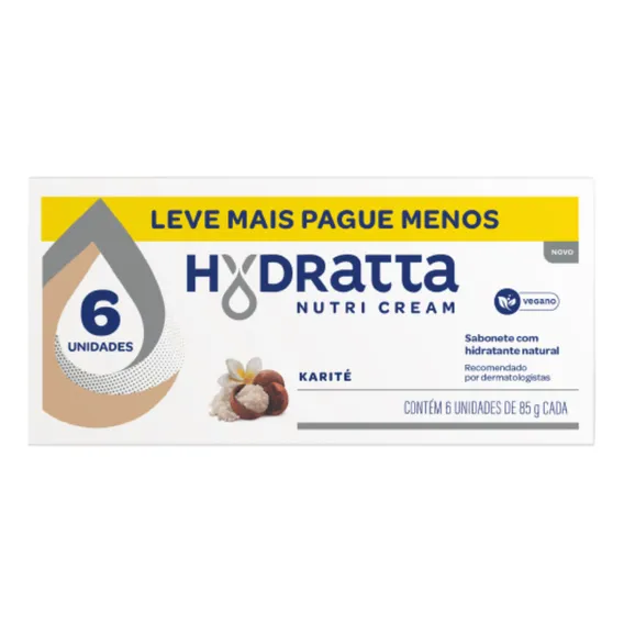 Promopack Sabonete Em Barra Hydratta Karité 6x85g Foto 1