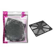 Proteção para microventilador 5+ 075-8082 Cor Preto 120 mm x 120 mm Foto mini 1