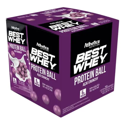 Protein Ball Açaí Best Whey Atlhetica Nutrition Foto 1